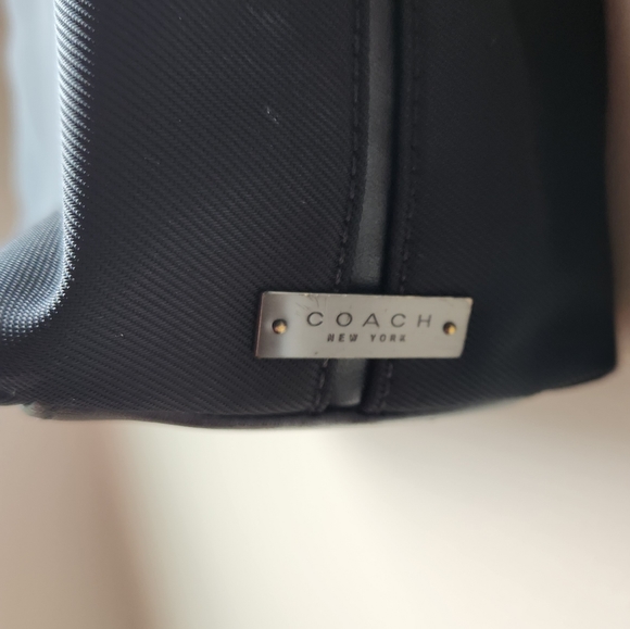 Coach Black Nylon Tote - Picture 2 of 11